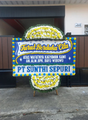 Papan Bunga Duka di Tangsi